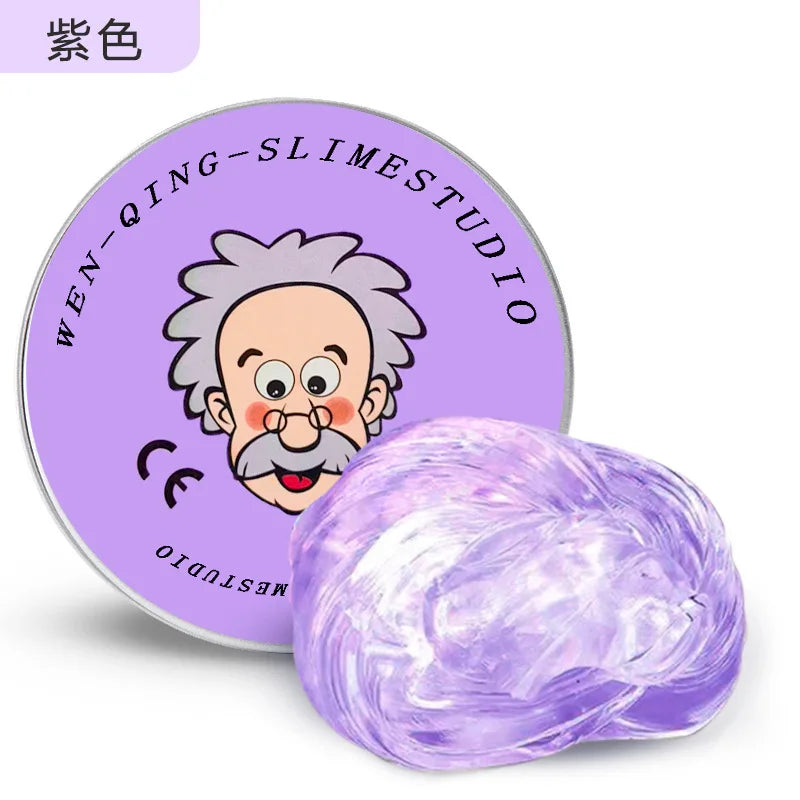 Reusable Putty Liquid Crystal Bouncy Slime Toy Set Mud Stress Relief Toys Color Clay  Handmade DIY Handgum Playdough